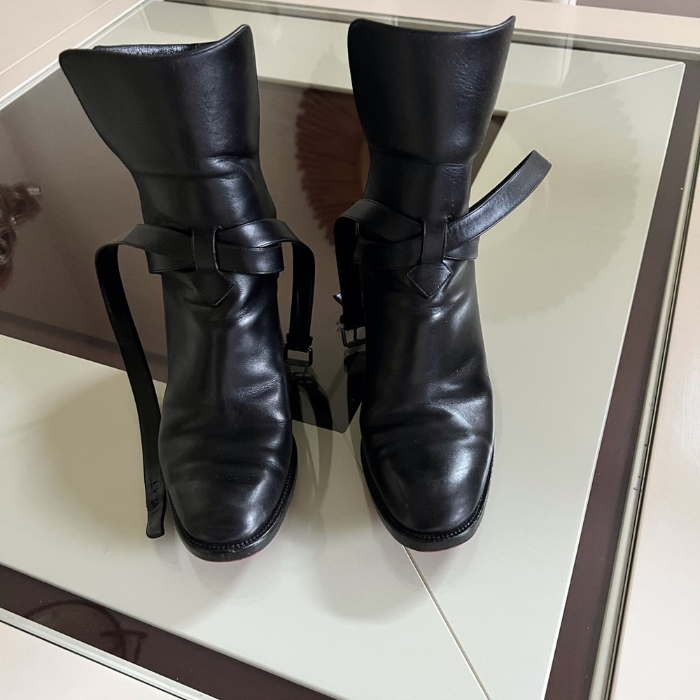 Christian louboutin booties